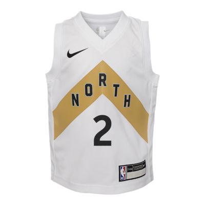 toronto raptors white and gold jersey