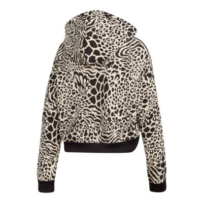 animal print adidas hoodie