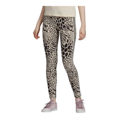 adidas animal print leggings