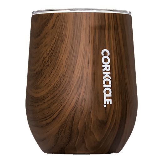 Corkcicle 12 oz Stemless Cup - Walnut Wood