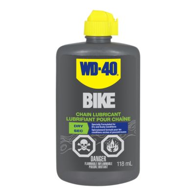 wd40 on bike chain and gears