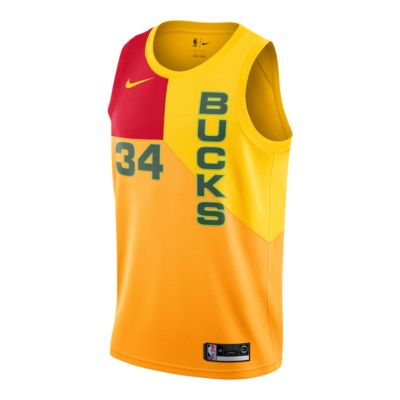 milwaukee bucks orange jersey