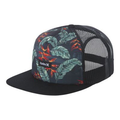 hurley floral hat