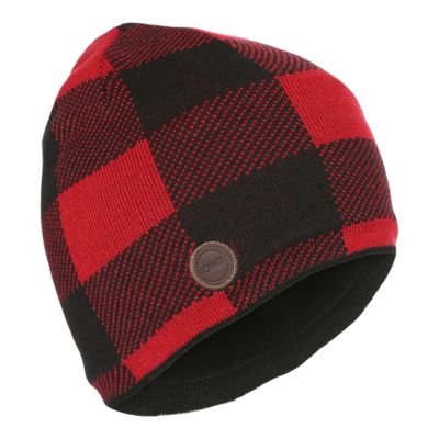 plaid hat