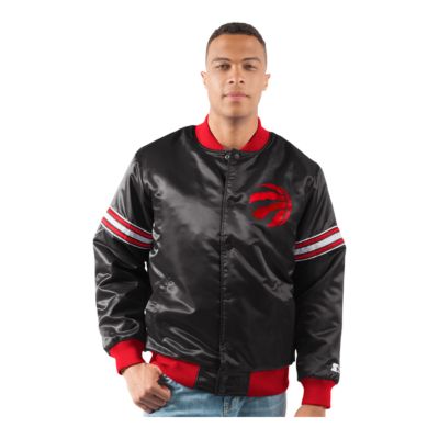 toronto raptors leather jacket