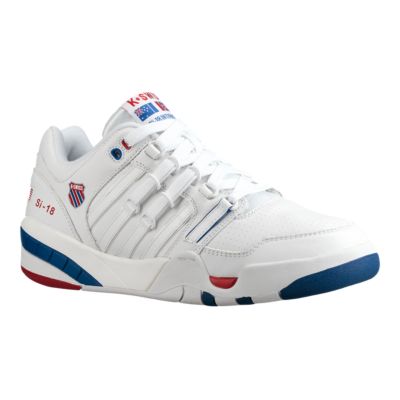 k swiss red white blue