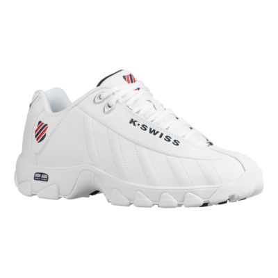 K-Swiss Men's ST239 Shoes - White/Red 
