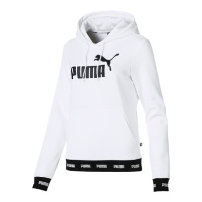 white puma hoodie womens