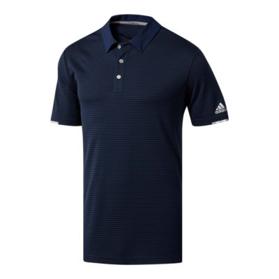 climachill tonal stripe polo shirt