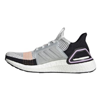 womens black and white ultra boost