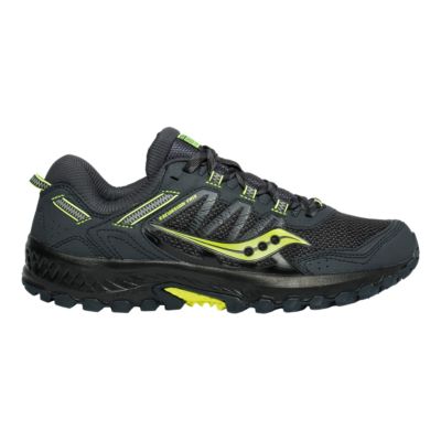 Trail Running Shoes - Grey/Citron 