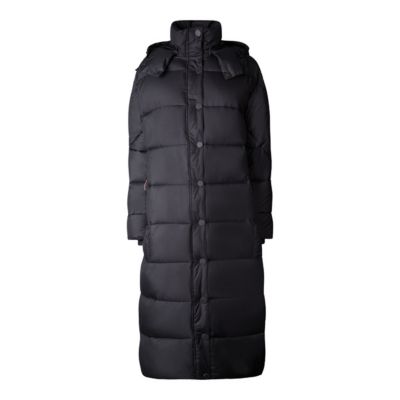 womens midi puffer coat