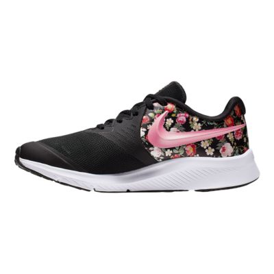 girls floral nikes