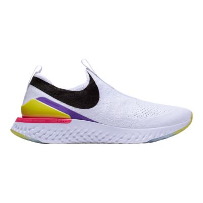 nike epic phantom react flyknit white