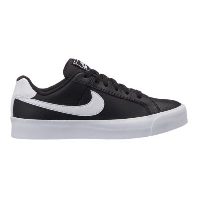 Court Royale AC Shoes - Black/White 