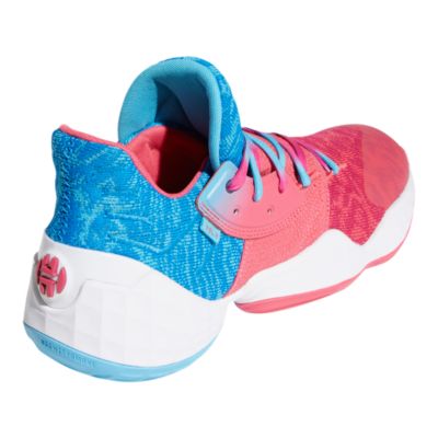 harden pink and blue