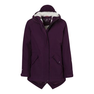 girls sherpa lined coat