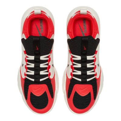 nike red training shoes