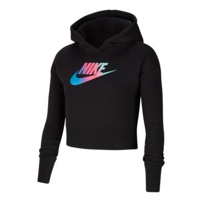 nike pullover cropped