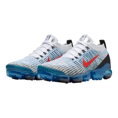 vapormax flyknit red and white