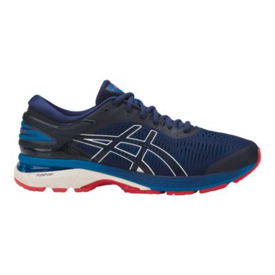 asics gel kayano 25 white blue