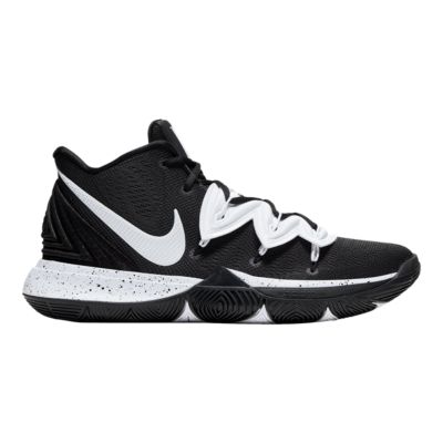 white black kyrie 5