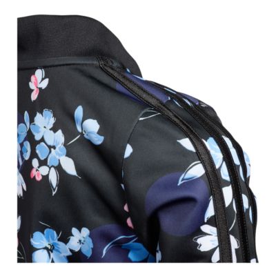 girls floral adidas jacket