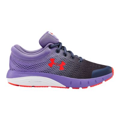 purple under armour shoes