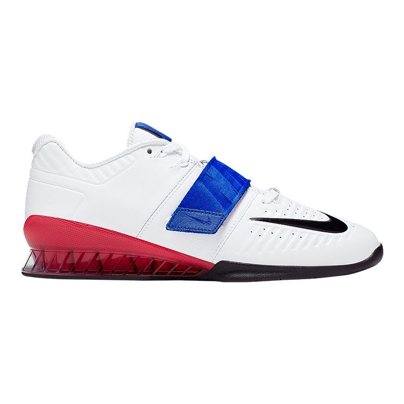 Jugar con Retirada Confuso Nike Men's Romaleos 3 XD Weightlifting Shoes - White/Blue/Ember | Sport Chek