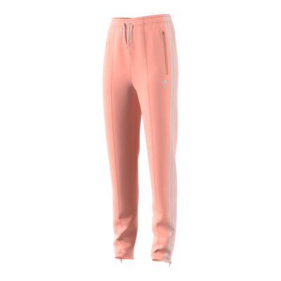 adidas 3 stripe pink track pants