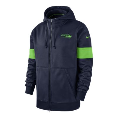 seahawks zip hoodie