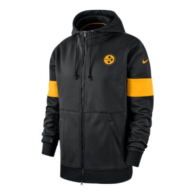 pittsburgh steelers full zip hoodie