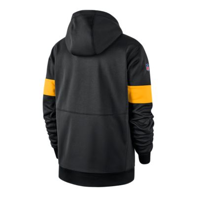 mens steelers zip up hoodie