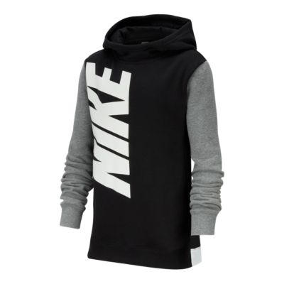 boys grey nike hoodie