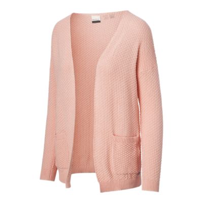 womens peach cardigan