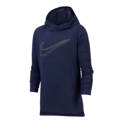 nike long sleeve hooded top