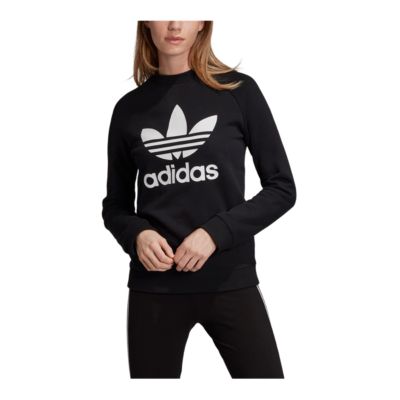 women's adidas trefoil long sleeve