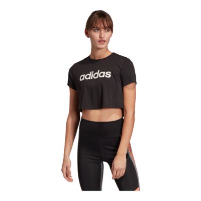 adidas cropped tshirt