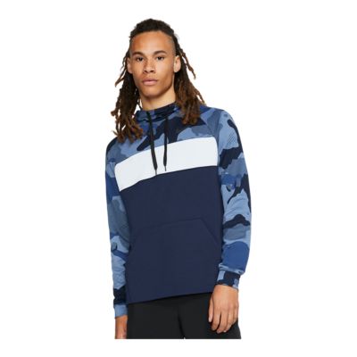 nike men's dry camo fleece hoodie