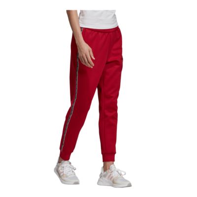 burgundy adidas pants mens