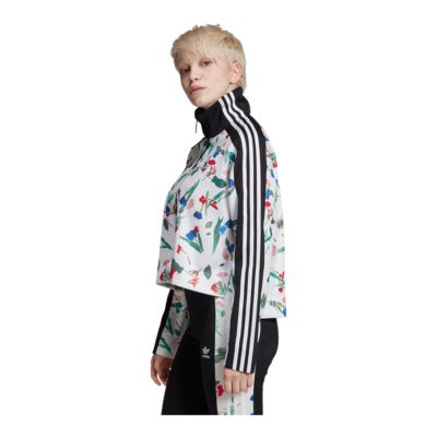 adidas printed track jacket