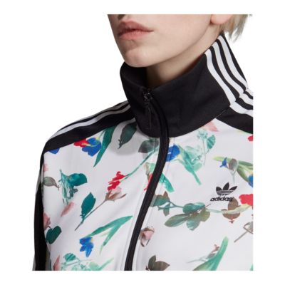 adidas originals women's bellista floral track jacket