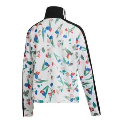adidas originals women's bellista floral track jacket