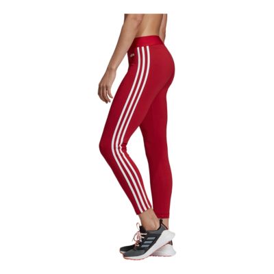 adidas women's essentials 3 stripes tights