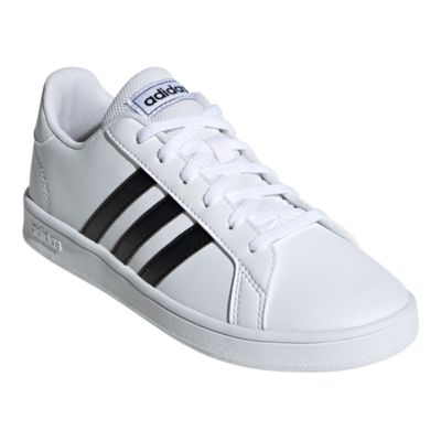 boys black and white adidas