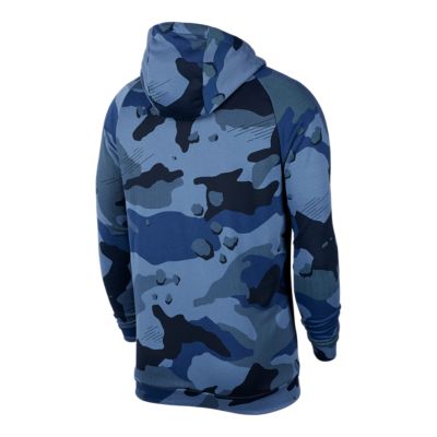 nike men's camo full zip hoodie