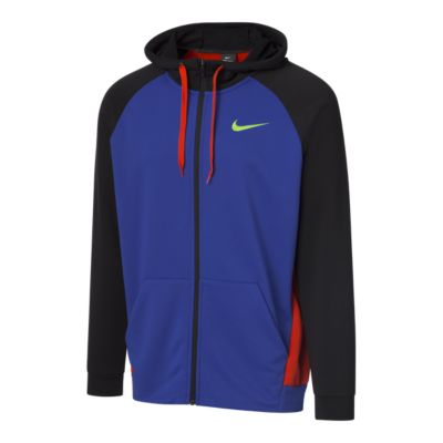 nike men's dry training hoodie