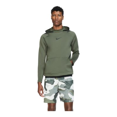 nike khaki hoodie mens