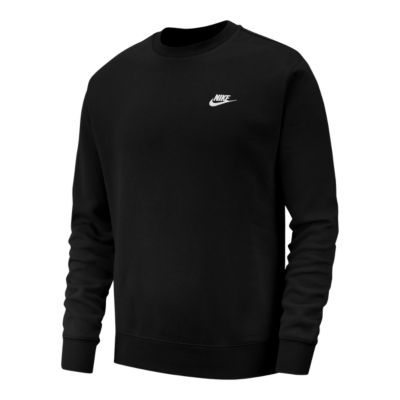 nike men's nike sportswear club crew pullover