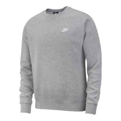 nike men's nike sportswear club crew pullover